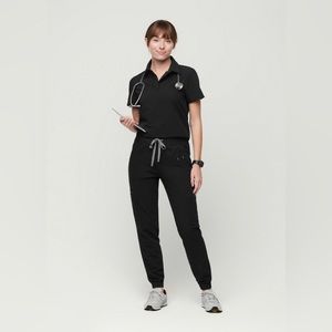 Black- Figs xl scrub set